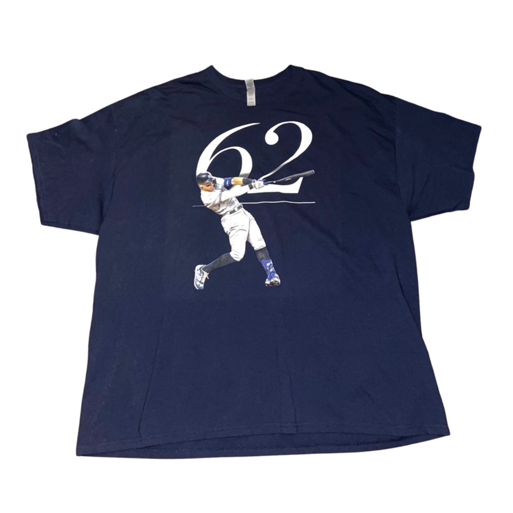 Aaron Judge Commemorative “62” Home-run Season T-Shirt: 4XL: New York Yankees